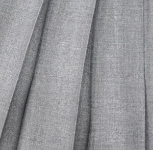 KURI-ORI★クリオリ【ウエスト60・63・66・69・72cm】スカート丈65cmまで【ロングスカート】お好みの丈に裾上げしますスリーシーズンKR211明るめグレー無地制服プリーツスカート【日本製】【送料無料】冬服車ヒダ【式服】【学生フォーマル】