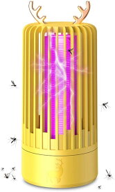 電撃殺虫器 蚊取り器 360&deg;強力蚊除け USB給電式 省エネ経済 殺虫ライト 家庭用 屋内用 業務用 屋外用 誘蛾灯 薬剤不要 無害 殺虫灯 モスキートキラー 玄関/台所/寝室/居間/車内/ベランダ/オフィス 蚊対策 蚊駆除