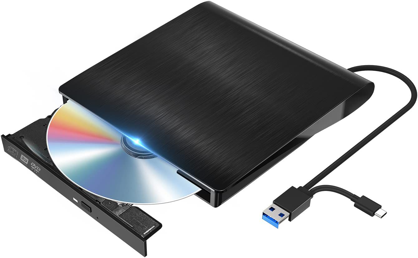 外付けdvdドライブ USB 3.0 type-c CD DVD読込み・録画込み・書込 CD