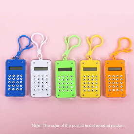 あす楽 電卓 ミニかわいい電卓 8桁表示 ポータブルポケット 電子電卓 キャンディー色オフィス 学校 学生 子供 数学 学習 文房具用品