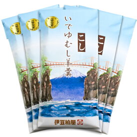 【送料無料】いでゆむし羊羹（こし）5本セット【楽ギフ_のし宛書】【帰省土産】