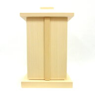 木製仏具 白木厨子 内寸W16*D16*H26cm 桧木 総ひのき お厨子 厨子仏壇 仏具 仏壇用品 小型 ミニ仏壇 コン…