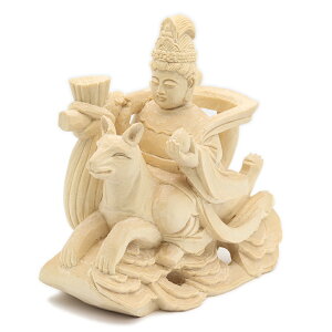 仏像 豊川稲荷 陀枳尼真天 総高16cm 桧木