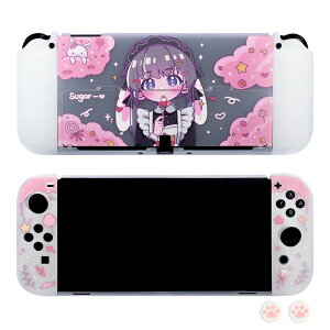 【★RSL出荷★】Nintendo switch 有機el カバー switchカバー switchケース 任天堂 保護カバー ドック対応 ケース ジョイコン TPU素材 有機EL カバー スタンド機能ok 可愛い オシャレ ニンテンドースイッ