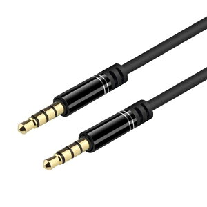AUX ケーブル 3.5mm オーディオケーブル1/2/3M ヘッドホンケーブル オス-オス ステレオミニプラグ スピーカーケーブル ハイレゾ音質 高耐久性 金メッキ イヤホンジャック 音声ケーブル スピーカ