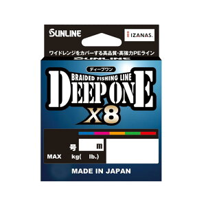 SUNLINE �T�����C�� DEEP ONE×8 PE���C�� 0.6��-300m �}���`�J���[