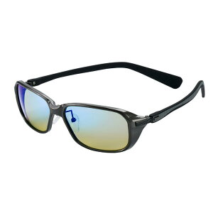 ZEQUE TIDA F-2182 �Ό��T���O���X GUNMETAL/EASE GREEN�EBLUE MIRROR