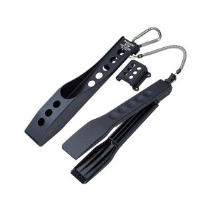 第一精工(DAIICHISEIKO) ワニグリップMC+ホルスター ブラック 魚つかみ フィッシュグリップ