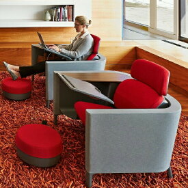 スチールケース オフィスチェア ブロディワークラウンジ オフィス個室 Steelcase Brody Work Lounge 13色 集中用スペース 企業向け 隠れ家 アンクレイブ