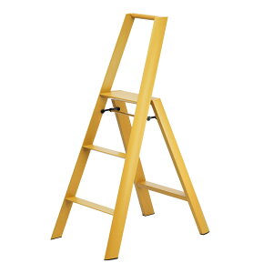 lucano 3step ルカーノ スリーステップ ML2.0-3 長谷川工業 3段脚立 METAPHYS 軽い アルミ製 おしゃれ 店舗 事務所 脚立 グッドデザイン賞 自立収納