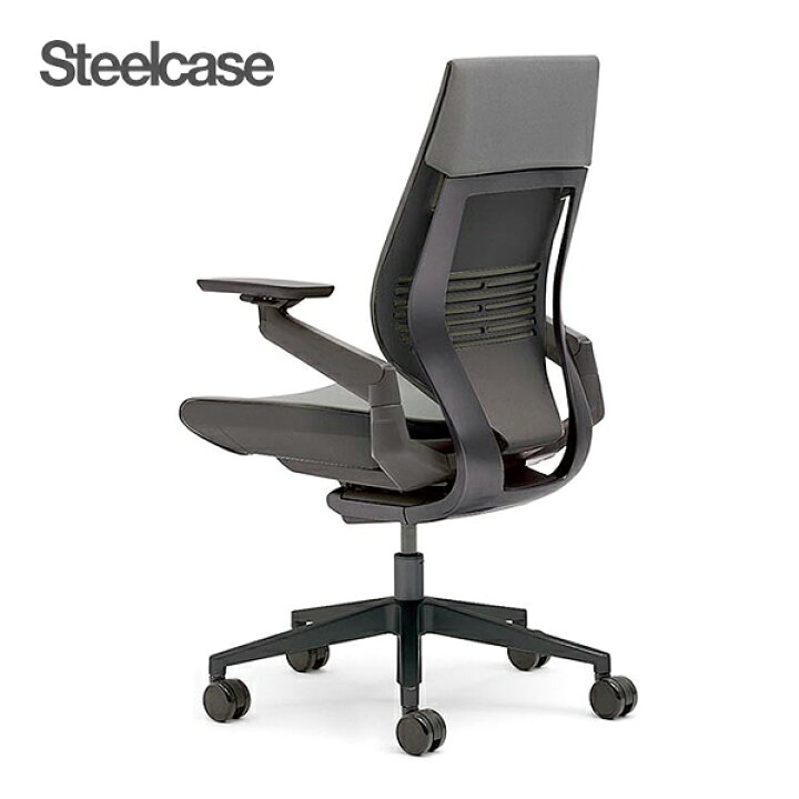 楽天市場】Steelcase Gesture ラップバック型 442A40BB ブラックシェル