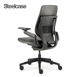 Steelcase Gesture �V�F���o�b�N�^ 442A30BB �u���b�N�V�F��/�u���b�N�t���[�� �N���X���� 11�F 360�x���A�[�����X�g �X�`�[���P�[�X �W�F�X�`���[ �I�t�B�X�`�F�A �Q�[�~���O�`�F�A �����֎q