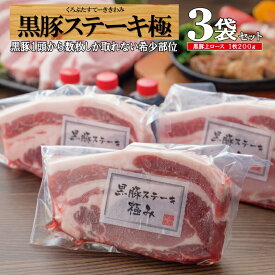 ステーキ トンテキ 黒豚 上ロース ステーキソース 豚肉 仕送り 鹿児島 ロース トンカツ 上ロース肉 厚切り/黒豚極み3/黒かつ亭 お取り寄せ【月間優良ショップ受賞】