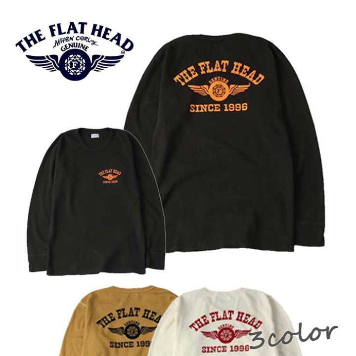 楽天市場】THE FLAT HEAD フラットヘッド サーマル ロングTシャツ FN 