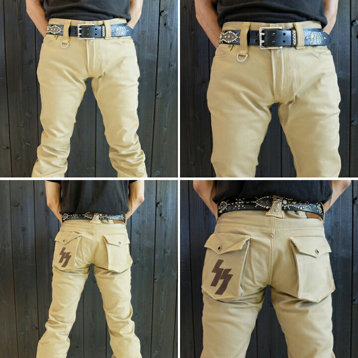 楽天市場】SKULL FLIGHT/スカルフライト/SS PANTS/Type2/ストレッチ 