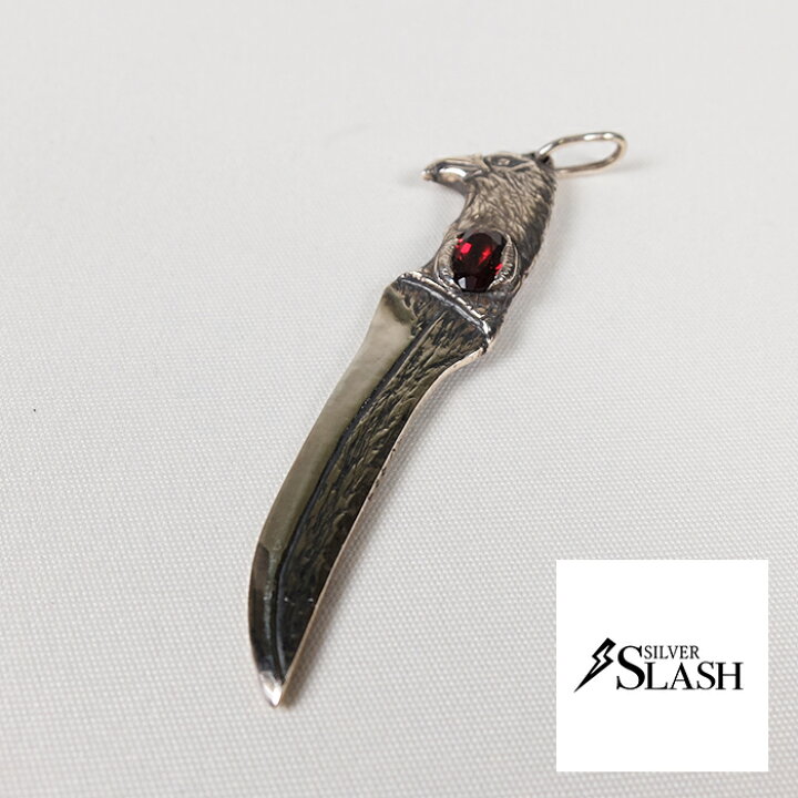 楽天市場】SILVER SLASH イーグルナイフ ペンダントトップ イーグル 