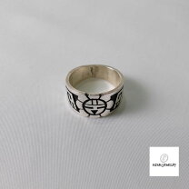 楽天市場】22号 インディアンジュエリー ホピ族 リングの通販