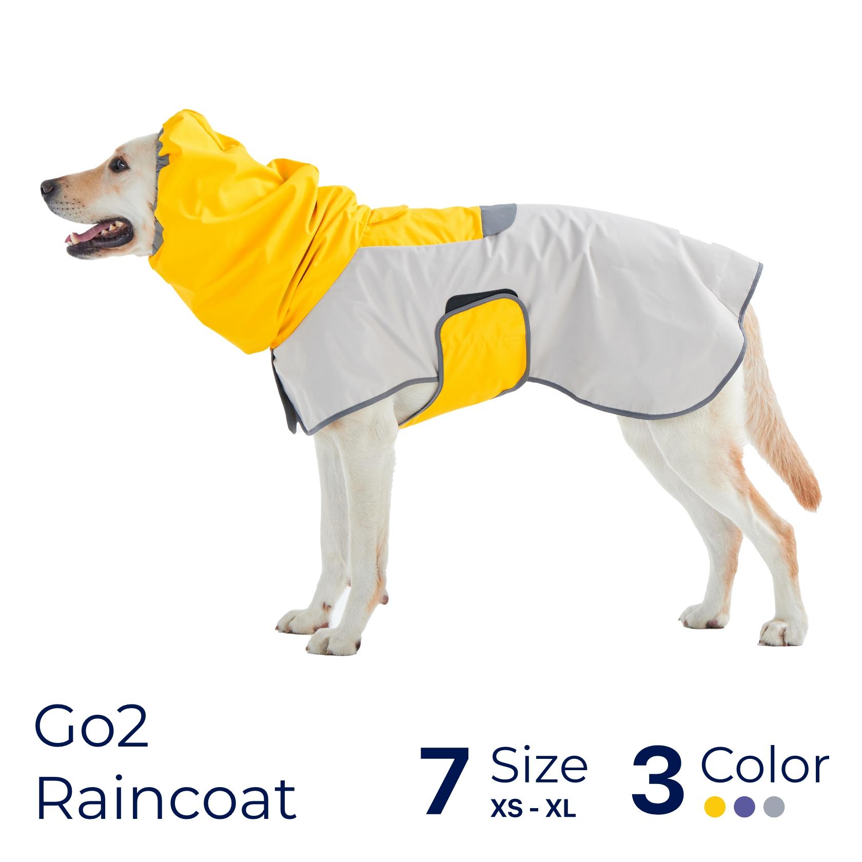 犬用 レインコート レインウェア テールハイ TAILHIGH Go2 Raincoat 着せやすい ポンチョ ペット 小型犬 中型犬 大型犬 可愛い 雨具 おしゃれ 濡れない