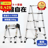 ＼SS当店先着CPで最大75％オフ／＼楽天1位／【実用性満点 とって置きの防災用品も！】CANPA 脚立 5段 は…