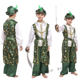 子供ハロウィン衣装子供 男の子 女の子 ?アラジンのランプ 王子様 キッズ ハロウィン衣装 幼稚園ハロウィン衣装 新ハロウィン衣装