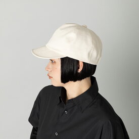 【Nine Tailor × kuros’別注品】コットン キャンバス キャップ オフ 日本製｜帽子
