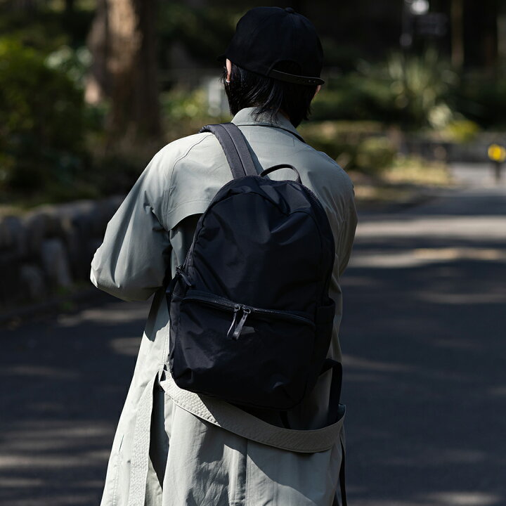 楽天市場】リサイクルナイロン リュック S 黒 豊岡製｜デイパック 日本 