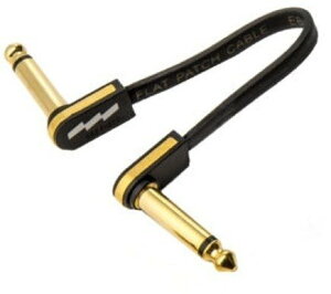 EBS Premium Gold Flat Patch Cables PCF/PG10 GD�v���C�e�b�h �v���~�A���S�[���h�t���b�g�p�b�`�P�[�u�� 10cm L/L�y�䂤�p�P�b�g�z�y���l�X�A�N�Z�T���[�t���A�݌ɕi�z