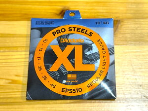 D'Addario EPS510 PROSTEELS REGULAR LIGHT (.010 - .046) yGLM^[zy䂤pPbgz ylXANZT[tA݌ɕiz