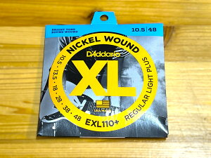 D'Addario EXL110+ NICKEL WUOND REGULAR LIGHT PLUS (.0105 - .048) yGLM^[zy䂤pPbgz ylXANZT[tA݌ɕiz