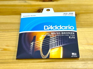 D'Addario EJ11 80/20BRONZ LIGHT (.012 - .053jyAR[XeBbNM^[zy䂤pPbgz ylXANZT[tA݌ɕiz