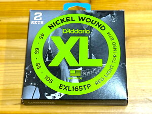 D'Addario EXL165TP NICKEL WUONDREG LIGHT TOP/MED BTM (.045 - .105) yGLx[Xzy2ZbgpbNzy䂤pPbgz ylXANZT[tA݌ɕiz
