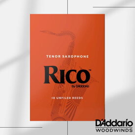 D'Addario Woodwinds RICO BY D'ADDARIO TENOR SAXOPHONE REEDS 【ダダリオ/リコ】【リード】【オレンジ / 赤箱】【テナーサックス 用】【アンファイルド】【10枚入り】【新品】【管楽器専門店】【Wind Nagoya】