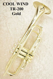 《次回入荷分予約受付中！》Cool Wind TR-200 Gold【新品】【クールウインド】【トランペット】【プラスチック管楽器】【ABS樹脂製】【横浜】【WIND YOKOHAMA】