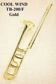 《次回入荷分予約受付中》Cool Wind TB-200/F Gold【新品】【クールウインド】【トロンボーン】【テナーバス】【プラスチック管楽器】【ABS樹脂製】【横浜】【WIND YOKOHAMA】