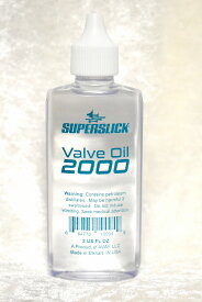 SUPERSLICK(スーパースリック)バルブオイル"Valve Oil 2000"【YOKOHAMA】