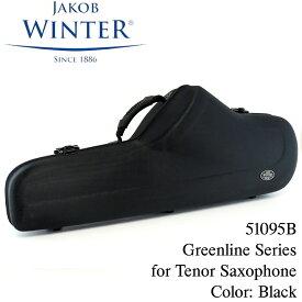 《即納可能！》Jakob Winter 51095B Greenline for TenorSax 【新品】 【ヤコブ・ヴィンター】【サックスケース】【テナーサックス用】【グリーンライン】【カラー：ブラック】【ドイツ製】【横浜店】【WIND YOKOHAMA】