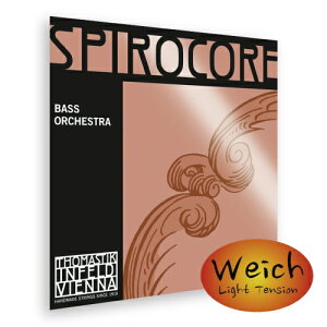 Thomastik Infeld SPIROCORE/�X�s���R�A ���C�g(Light Tention) S37W�y2D/�I�[�P�X�g���`���[�j���O�z�y�R���g���o�X���z�y���{���{�X�R���g���o�X�t���A�݌ɕi�z
