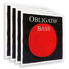 【送料無料】Pirastro Obligato/オブリガート【4弦セット】【コントラバス弦】【日本総本店コントラバスフロア在庫品】