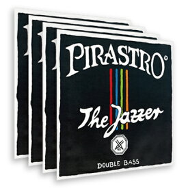 【送料無料】Pirastro The Jazzer/ジャザー【4弦セット】【コントラバス弦】【日本総本店コントラバスフロア在庫品】