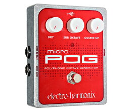 electro-harmonix Micro POG [Polyphonic Octave Generator] (ポリフォニック・オクターブ・ジェネレーター)【ONLINE STORE】