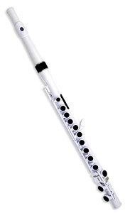 NUVO Student Flute �F �X�`���[�f���g�t���[�g (WH/BK) / N230SFWB �yONLINE STORE�z