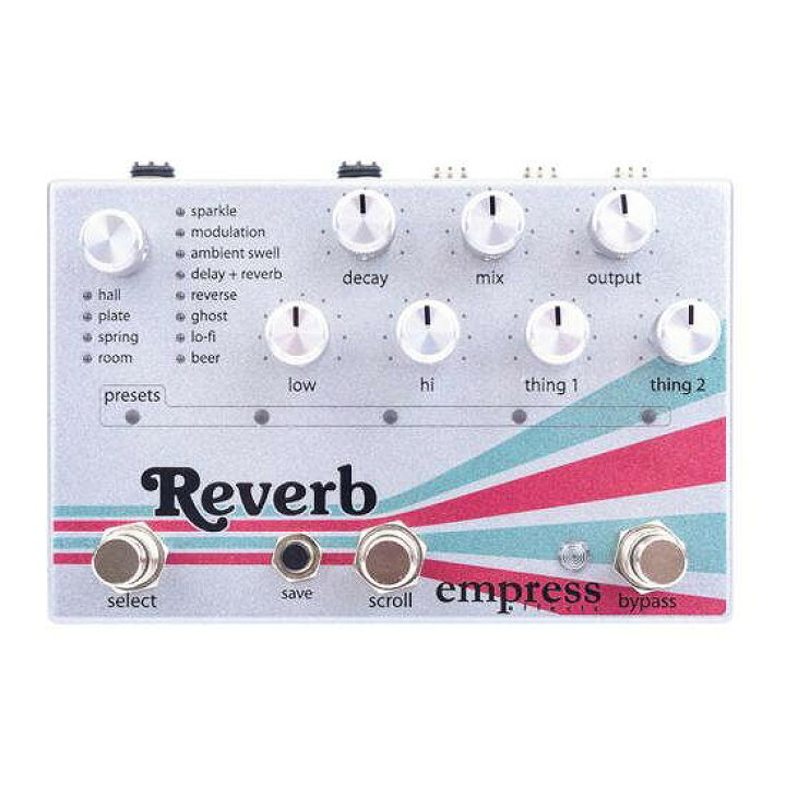 楽天市場】Empress Effects Reverb ギターエフェクター リバーブ 