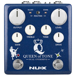 NUX (�j���[�G�b�N�X) Queen of Tone Dual Overdrive (�f���A���I�[�o�[�h���C�u)�yONLINE STORE�z