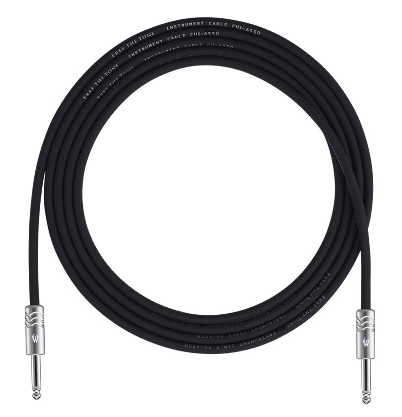 Free The Tone CUI-6550STD INSTRUMENT CABLE 2.0m S S ストレート・プラグ ストレート・プラグ(S S)