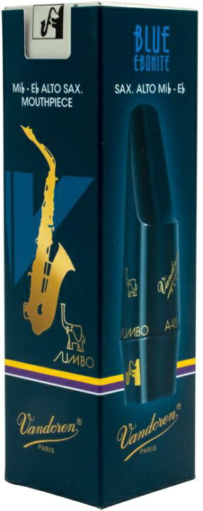Bec Jumbo JAVA Blue Ebonite pour saxophone alto - Vandoren Paris