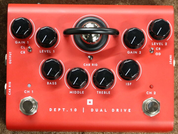 楽天市場】Blackstar 〔新品〕DEPT.10 Dual Drive【真空管オーバー