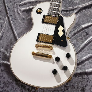 Epiphone Inspired by Gibson Custom�y�y�ʌ́z Les Paul Custom Alpine white #25021530132 [3.96kg] [������] �yG-CLUB TOKYO�z
