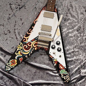 Epiphone Inspired by Gibson Custom�yNEW�z Jimi Hendrix Love Drops Flying V #24121525052 [3.45kg] [�W�~�E�w���h���b�N�X]