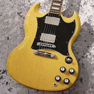 Gibson�y�y�ʌ́z�y�Z�J���h�i�z Custom Color Series SG Standard TV Yellow #209760031 �y3.09kg�z�yG-CLUB TOKYO�z