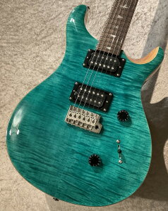 Paul Reed Smith(PRS) 【弾きやすさ、美しさ、プロ仕様】SE Custom24 -Turquoise- #F110580【3.49kg】【ステージで輝く海の色】【池袋店】